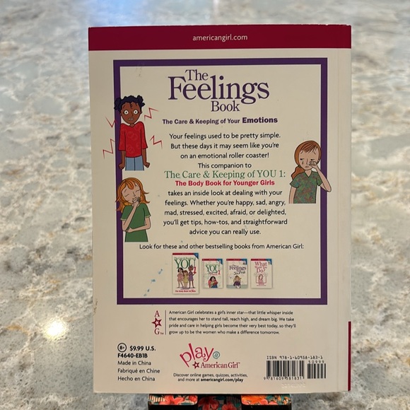 American Girl The Feelings Book. The Care & Keeping of Your Emotions - Picture 2 of 5